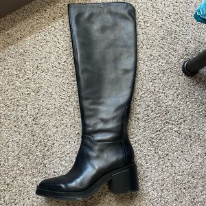Franco Sarto Black Heeled Boots